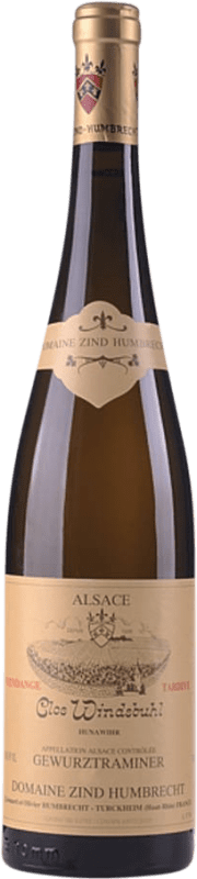 107,95 € Envío gratis | Vino Blanco Zind Humbrecht Clos Windsbuhl V.T. A.O.C. Alsace Alsace Francia Gewürztraminer Eco Ecológico Botella 75 cl