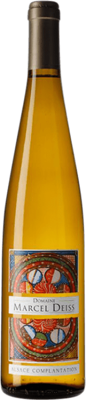 26,95 € Бесплатная доставка | Белое вино Marcel Deiss Complantation A.O.C. Alsace Эльзас Франция бутылка 75 cl