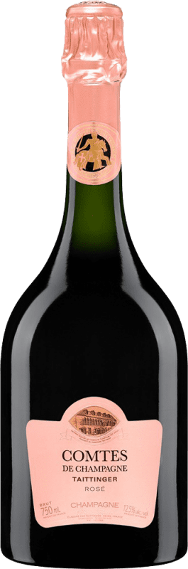 366,95 € Spedizione Gratuita | Spumante Rosato Taittinger Comtes Rosé — Rosato A.O.C. Champagne champagne Francia Pinot Nero, Chardonnay Bottiglia 75 cl