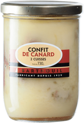 17,95 € Free Shipping | Foie Gras and Pâtés J. Barthouil Confit de Canard 2 Cuisses France
