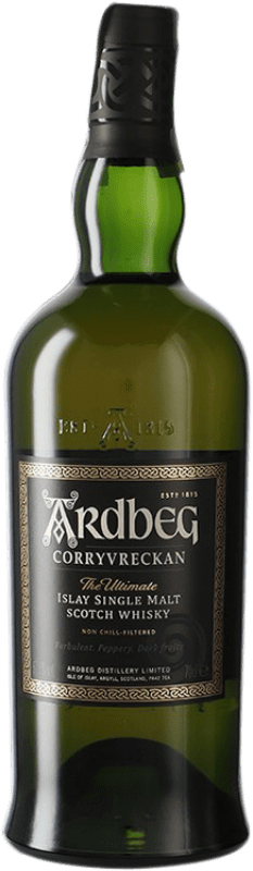 87,95 € Free Shipping | Whisky Single Malt Ardbeg Corryvreckan Islay United Kingdom Bottle 70 cl
