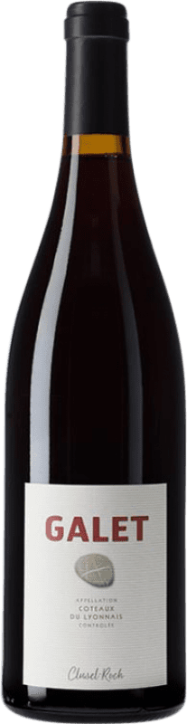 34,95 € Envio grátis | Vinho Tinto Clusel-Roch Galet Coteaux du Lyonnais França 75 cl