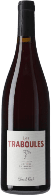 15,95 € Envío gratis | Vino tinto Clusel-Roch Coteaux du Lyonnais Rouge Traboules Francia Botella 75 cl