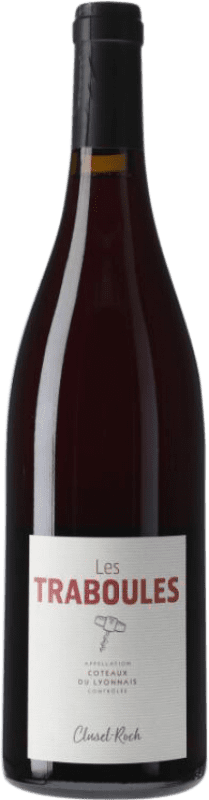 25,95 € Envio grátis | Vinho tinto Clusel-Roch Traboules Coteaux du Lyonnais Rouge França Garrafa 75 cl