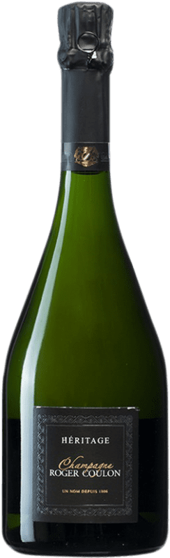 77,95 € 送料無料 | 白スパークリングワイン Roger Coulon Cotêaux Vallier Cuvée Prestige Brut A.O.C. Champagne シャンパン フランス Chardonnay ボトル 75 cl