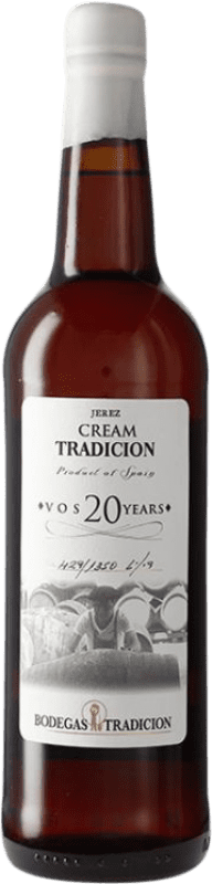 71,95 € 送料無料 | 酒精強化ワイン Tradición Cream Vinum Optimum Signatum VOS Very Old Sherry — とても古いシェリー D.O. Jerez-Xérès-Sherry アンダルシア スペイン Palomino Fino, Pedro Ximénez ボトル 75 cl