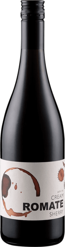 12,95 € Envío gratis | Vino Generoso Fortificado Sánchez Romate Cream — Crema D.O. Jerez-Xérès-Sherry Andalucía España Palomino Fino 75 cl