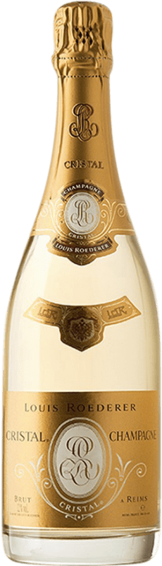 839,95 € Free Shipping | White Sparkling Wine Louis Roederer Cristal Brut A.O.C. Champagne Champagne France Pinot Noir, Chardonnay Magnum Bottle 1,5 L