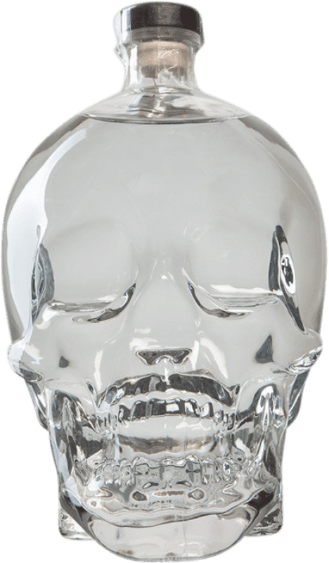 232,95 € Kostenloser Versand | Wodka Brockmans Crystal Head Kanada Jeroboam-Doppelmagnum Flasche 3 L