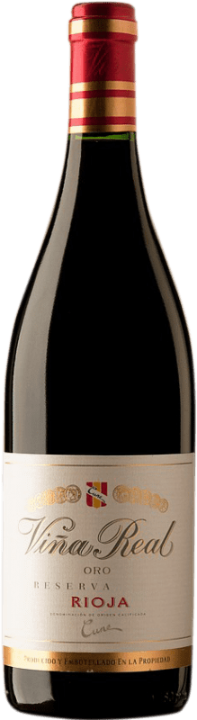 19,95 € Бесплатная доставка | Красное вино Viña Real Резерва D.O.Ca. Rioja Испания Бутылка 75 cl