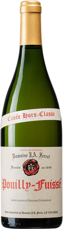57,95 € Envio grátis | Vinho branco J.A. Ferret Cuvée Hors-Classe Les Ménétrières A.O.C. Pouilly-Fuissé Borgonha França Garrafa 75 cl