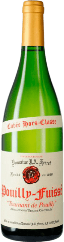 97,95 € Free Shipping | White wine J.A. Ferret Cuvée Hors-Classe Tournant de Pouilly A.O.C. Pouilly-Fuissé Burgundy France Chardonnay Bottle 75 cl