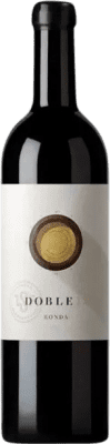 19,95 € Kostenloser Versand | Rotwein Chinchilla Doble Doce D.O. Sierras de Málaga Spanien Merlot, Cabernet Sauvignon 75 cl