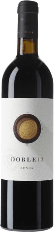 28,95 € Free Shipping | Red wine Chinchilla Doble Doce D.O. Sierras de Málaga Spain Merlot, Cabernet Sauvignon Bottle 75 cl