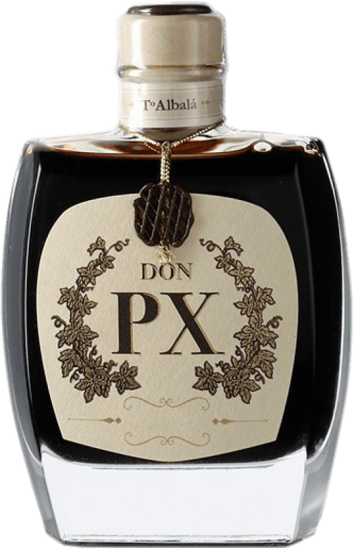 78,95 € Free Shipping | Fortified Wine Toro Albalá Don PX 1990 D.O. Montilla-Moriles Spain Pedro Ximénez Small Hip Flask 20 cl
