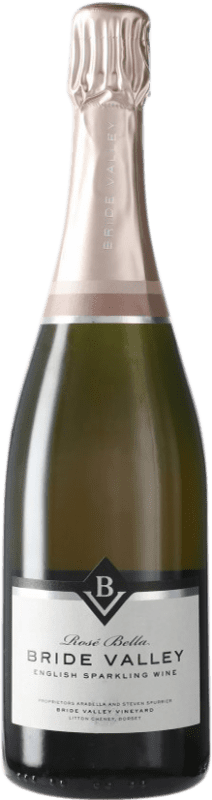 51,95 € Kostenloser Versand | Rosé Sekt Bride Valley Dorset Rosé Bella Großbritannien Spätburgunder, Chardonnay Flasche 75 cl