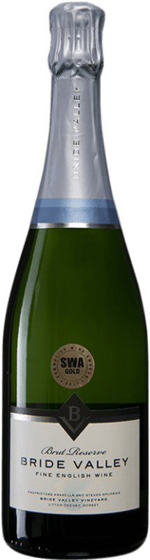31,95 € Free Shipping | White sparkling Bride Valley Dorset Brut Reserve United Kingdom Pinot Black, Chardonnay, Pinot Meunier Bottle 75 cl