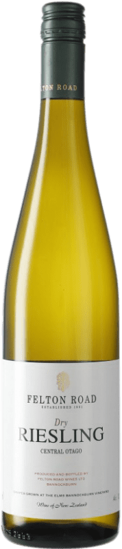 46,95 € Envio grátis | Vinho branco Felton Road Dry I.G. Central Otago Central Otago Nova Zelândia Riesling Garrafa 75 cl