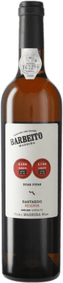 37,95 € Envío gratis | Vino dulce Barbeito Duas Pipas I.G. Madeira Madeira Portugal Bastardo Botella Medium 50 cl