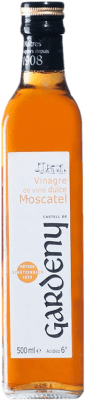 6,95 € Envio grátis | Vinagre Castell Gardeny Dulce — Doce Catalunha Espanha Moscatel Garrafa Medium 50 cl