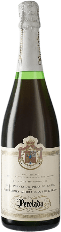166,95 € 送料無料 | 白スパークリングワイン Perelada & Chivite Edición Especial Pilar de Borbon & G. Acebo D.O. Cava スペイン ボトル 75 cl