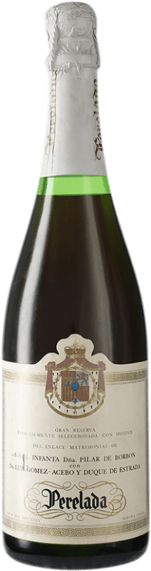 158,95 € 送料無料 | 白スパークリングワイン Perelada Edición Especial Pilar de Borbon & G. Acebo D.O. Cava スペイン ボトル 75 cl