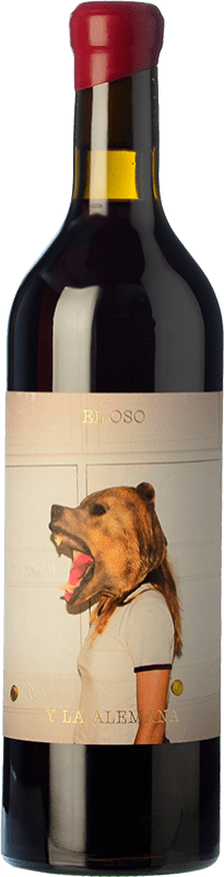 9,95 € Бесплатная доставка | Красное вино Máquina & Tabla El Oso y La Alemana D.O. Toro Кастилия-Леон Испания Grenache, Tinta de Toro бутылка 75 cl
