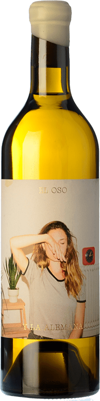 9,95 € Spedizione Gratuita | Vino bianco Máquina & Tabla El Oso y La Alemana D.O. Toro Castilla y León Spagna Malvasía, Verdejo Bottiglia 75 cl