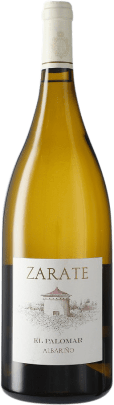 47,95 € Envio grátis | Vinho branco Zárate El Palomar D.O. Rías Baixas Galiza Espanha Albariño Garrafa Magnum 1,5 L