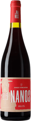8,95 € Spedizione Gratuita | Vino rosso Josep Foraster Els Nanos Collita D.O. Conca de Barberà Catalogna Spagna Tempranillo, Cabernet Sauvignon, Trepat Bottiglia 75 cl