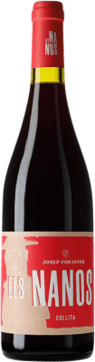 6,95 € Envío gratis | Vino Tinto Josep Foraster Els Nanos Collita D.O. Conca de Barberà Cataluña España Tempranillo, Cabernet Sauvignon, Trepat Eco — Ecológico 75 cl
