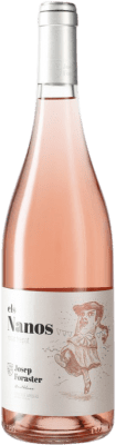 8,95 € Envio grátis | Vinho rosé Josep Foraster Els Nanos Rosat D.O. Conca de Barberà Catalunha Espanha Trepat Garrafa 75 cl