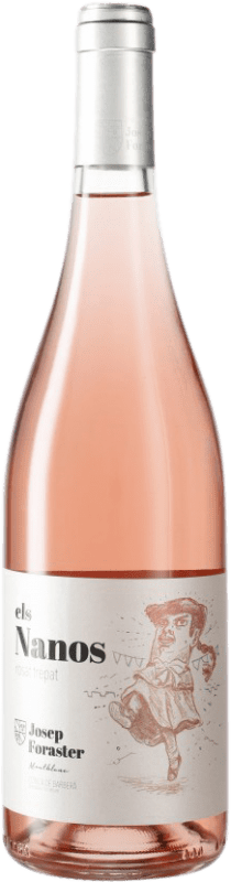 6,95 € 免费送货 | 玫瑰酒 Josep Foraster Els Nanos Rosat D.O. Conca de Barberà 加泰罗尼亚 西班牙 Trepat 瓶子 75 cl