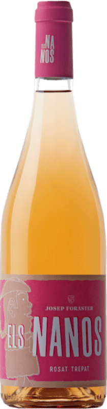 6,95 € Envío gratis | Vino rosado Josep Foraster Els Nanos Rosat D.O. Conca de Barberà Cataluña España Trepat Botella 75 cl