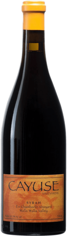 225,95 € Envio grátis | Vinho Tinto Cayuse En Chamberlin Estados Unidos Syrah 75 cl