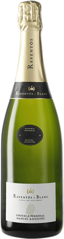 229,95 € Бесплатная доставка | Белое игристое вино Raventós i Blanc Enoteca Personal Manuel Raventós D.O. Cava Испания Macabeo — Макабео, Xarel·lo — Шарелло, Chardonnay — Шардоне, Parellada — Парельяда 75 cl