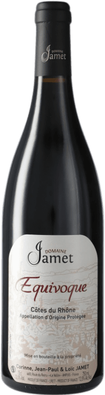 59,95 € 免费送货 | 红酒 Domaine Jamet Equivoque A.O.C. Côtes du Rhône 法国 瓶子 75 cl