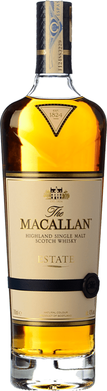 409,95 € Kostenloser Versand | Whiskey Single Malt Macallan Estate Speyseite Großbritannien Flasche 70 cl