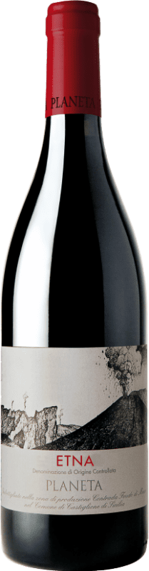 26,95 € Free Shipping | Red wine Planeta Etna Rosso I.G.T. Terre Siciliane Sicily Italy Bottle 75 cl