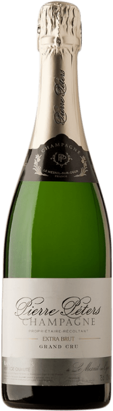 46,95 € Kostenloser Versand | Weißer Sekt Pierre Péters Extra Brut A.O.C. Champagne Champagner Frankreich Chardonnay Flasche 75 cl