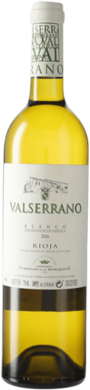 9,95 € Free Shipping | White wine La Marquesa Fermentado en Barrica D.O.Ca. Rioja Spain Bottle 75 cl