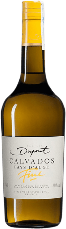 49,95 € Kostenloser Versand | Calvados Dupont Fine I.G.P. Calvados Pays d'Auge Frankreich Flasche 70 cl