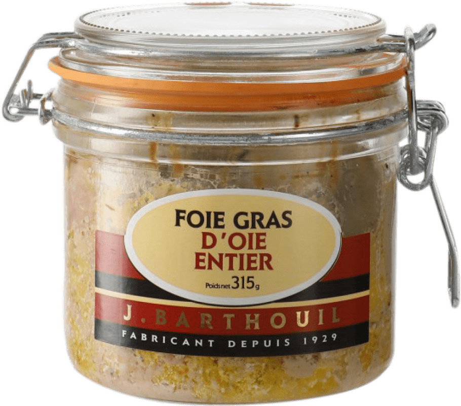 84,95 € Envoi gratuit | Foie et Patés J. Barthouil Foie Gras d'Oie Entier France