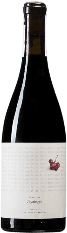 10,95 € Envoi gratuit | Vin Rouge Tayaimgut Frssc D.O. Penedès Catalogne Espagne Merlot 75 cl