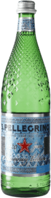 72,95 € Free Shipping | Water San Pellegrino Frizzante Gas Sparkling Italy Bottle 75 cl