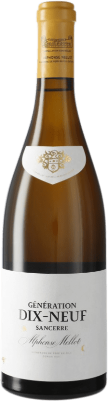 57,95 € 免费送货 | 白葡萄酒 Alphonse Mellot Génération XIX A.O.C. Sancerre 卢瓦尔河 法国 Sauvignon — 苏维浓 Eco — 生态 有机 天然 75 cl