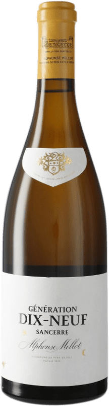 54,95 € Envio grátis | Vinho branco Alphonse Mellot Génération XIX A.O.C. Sancerre Loire França Sauvignon Branca Garrafa 75 cl