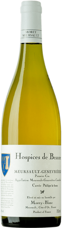 285,95 € 免费送货 | 白酒 Marc Morey Genevrières Hospice de Beaune Premier Cru Cuvée Philippe le Bon A.O.C. Meursault 勃艮第 法国 Chardonnay 瓶子 75 cl