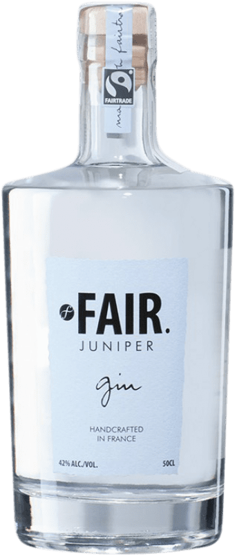 38,95 € Envio grátis | Gin Fair Gin Juniper França Garrafa 70 cl