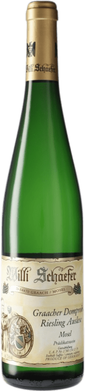 56,95 € Envío gratis | Vino blanco Willi Schaefer Graacher Domprobst Auslese 11 Q.b.A. Mosel Alemania Riesling Botella 75 cl